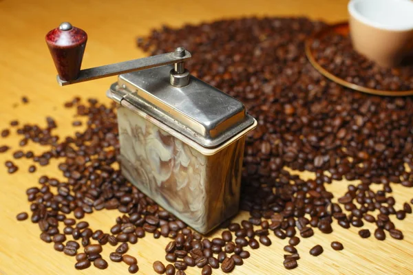 Кофемолка Кофемолка — стоковое фото