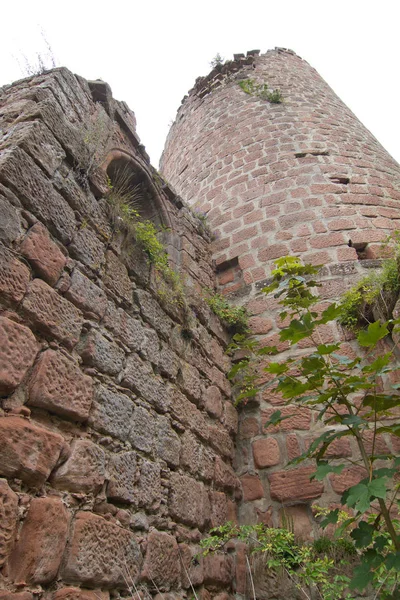 Güzel Ortaçağ Kale Mimarisinin Manzarası — Stok fotoğraf