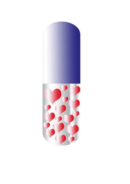 Gezondheidszorg Farmaceutische Capsule Geneeskunde — Stockfoto