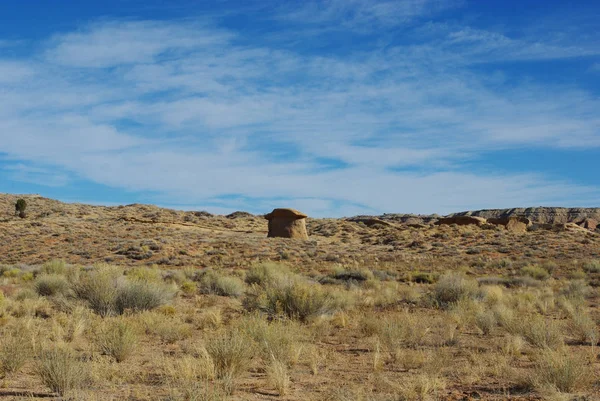Lonely Rock Cerca Notom Utah — Foto de Stock