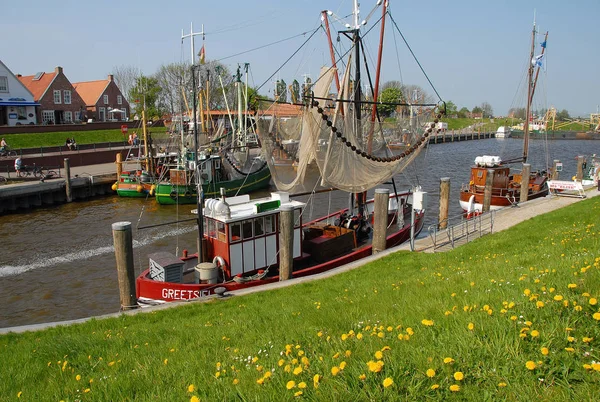 Hafen Ostfriesland — Stockfoto