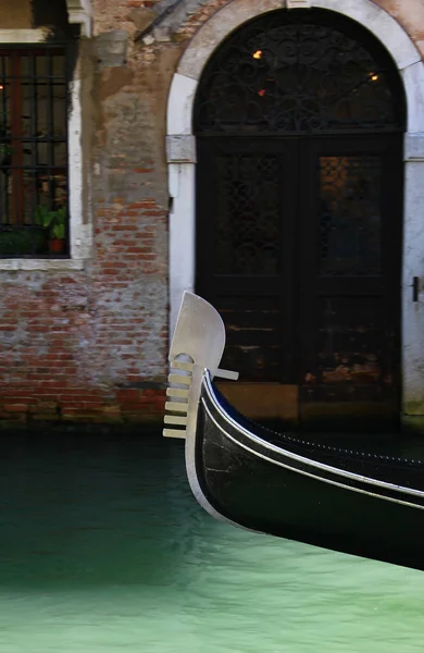 Insecte Une Gondole Sur Canal Venise Italie — Photo