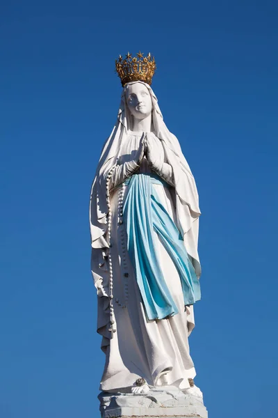 Virgin Lourdes High Pyrenees France — Stock Photo, Image