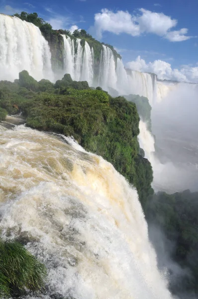 Bellezza Della Natura Flusso Fluviale Cascata — Foto Stock