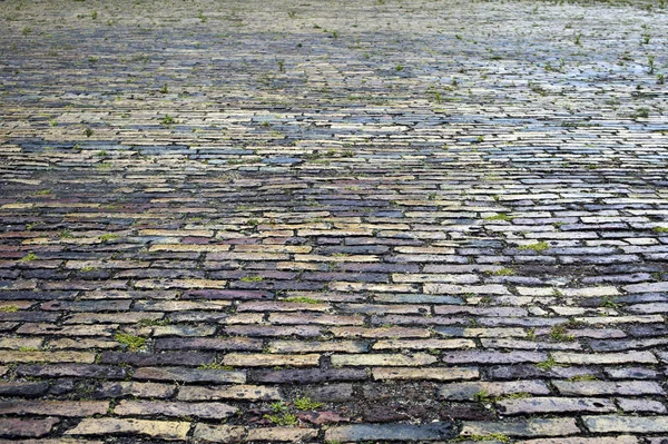 Bakstenen Muur Bakstenen Gebouw — Stockfoto