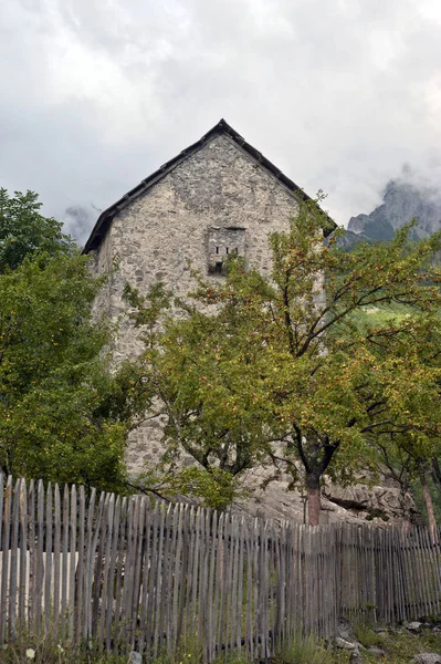 Scenic View Atmospheric Village Landscape — Stock Photo, Image