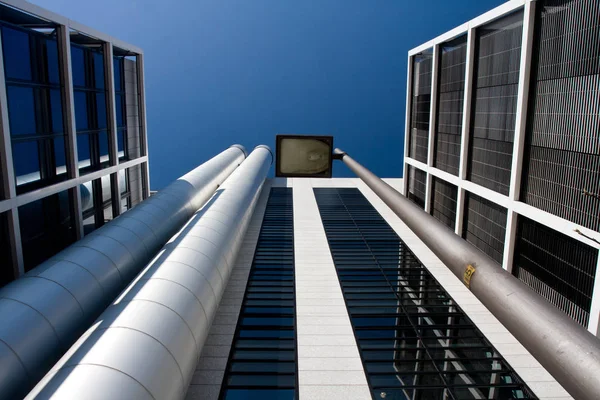 Vista Panorâmica Arquitetura Moderna — Fotografia de Stock