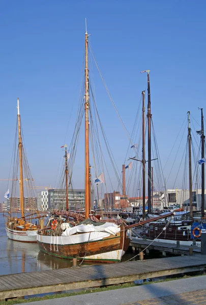 Ålder Sjömän Hamn Bremerhaven Havenwelten — Stockfoto