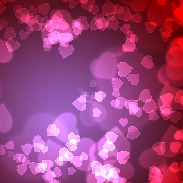 Bokeh Love Background — Stock Photo, Image