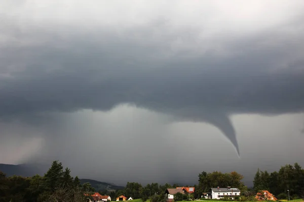 Huracán Tornado Cielo Desastre Natural — Foto de Stock