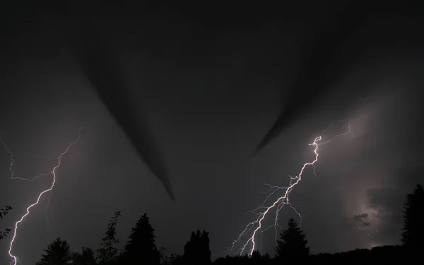 Tornado Hurricane Sky Natural Disaster — Stock Photo, Image