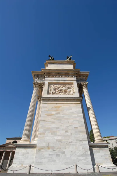 Μιλάνο Arco Della Pace — Φωτογραφία Αρχείου