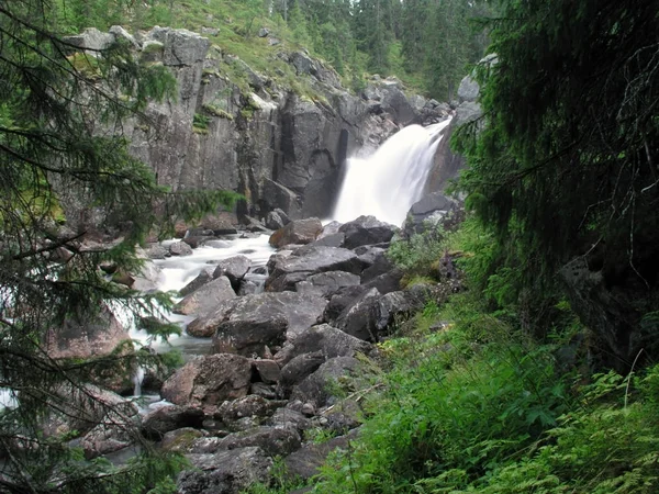 Paesaggio Naturale Del Torrente Montagna — Foto Stock