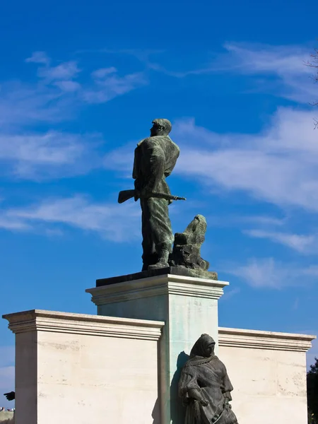 Monumento Eroe Della Seconda Guerra Mondiale — Foto Stock