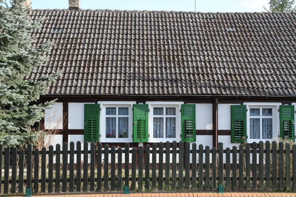 Haus Oderbruch — Stockfoto