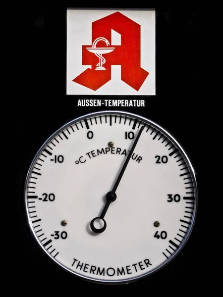 Symbol Pharmacy Thermometer — Stock Photo, Image