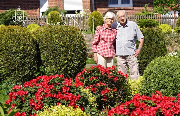 Senior Couple Shop — Stock Photo, Image