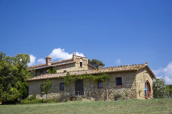 Vista Para Costa Toscana — Fotografia de Stock