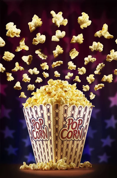 Pop Corn Américain Devant Sternengund — Photo