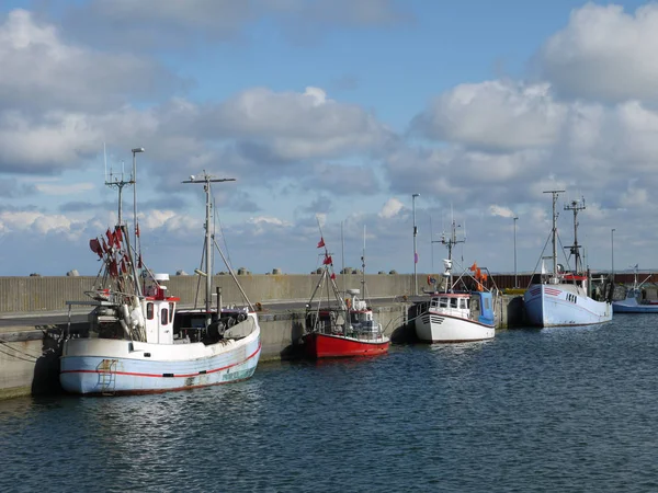 Vacker Utsikt Över Vackra Hamnlandskap — Stockfoto