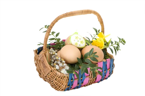 Пасхальні Яйця Християнська Святкова Їжа — стокове фото