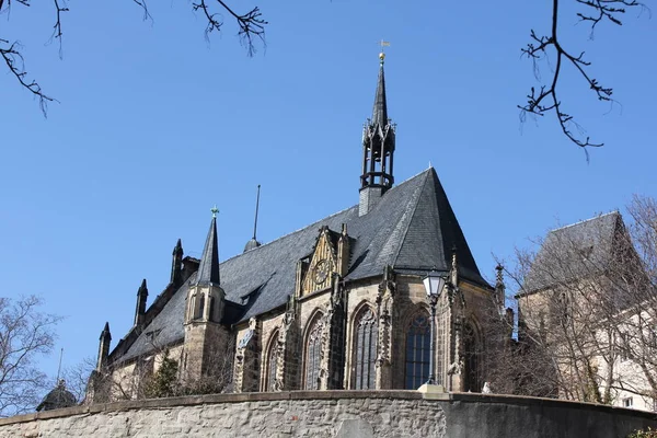 Altenburg Daki Kale Kilisesi — Stok fotoğraf