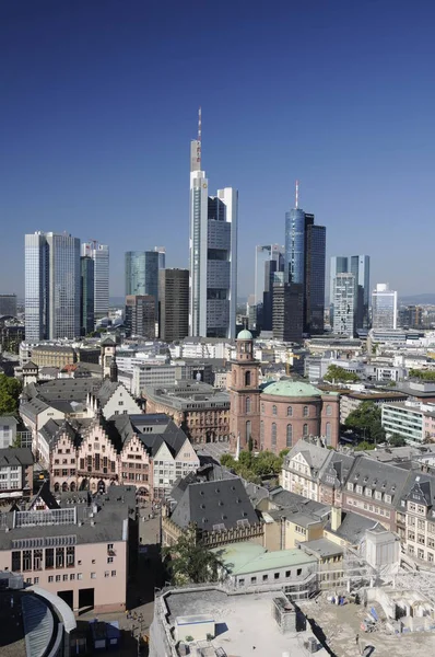 Vista Panorâmica Majestosa Cidade Urbana — Fotografia de Stock