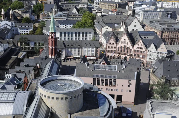 Schirn Nikolaikirche Romer — Fotografia de Stock