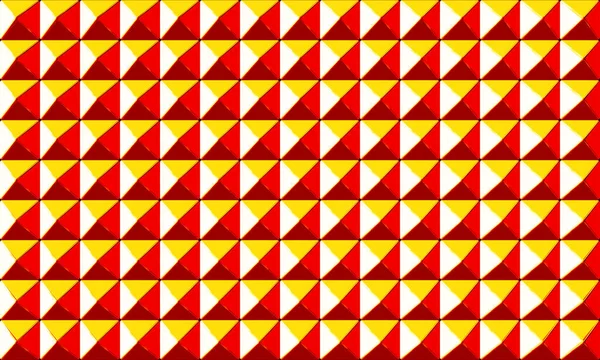 Sfondo Zig Zag Rosso Giallo Bianco — Foto Stock