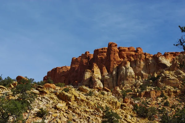 Fantastische Rotsformaties Langs Burr Trail Road Utah — Stockfoto