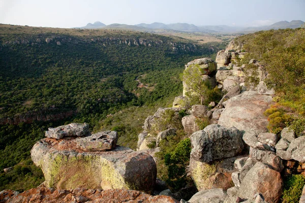 Blyde Cañón Del Río Naturaleza Paisaje Fondo — Foto de Stock