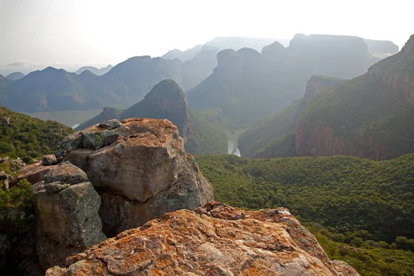 Blyde River Canyon Auf Natur Landschaft Hintergrund — Stockfoto