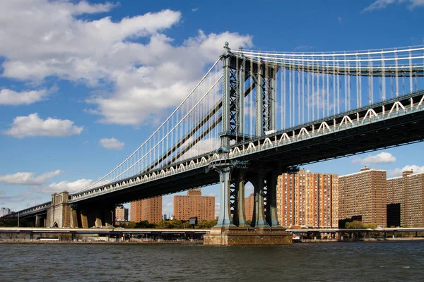 Manhattan Bridge New York Usa — Stock fotografie