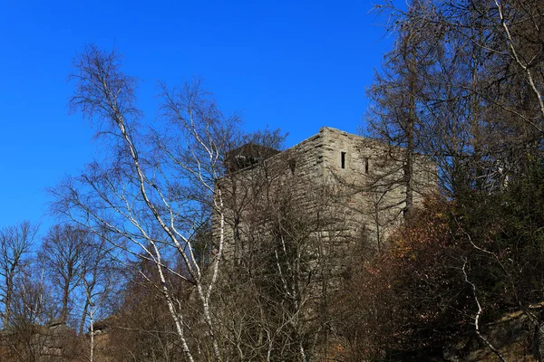 Malowniczy Widok Stare Ruiny Architektoniczne — Zdjęcie stockowe