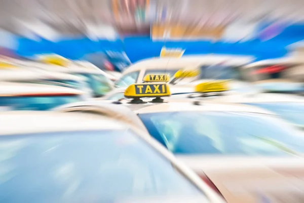 Blurred Car City — Stock Photo, Image