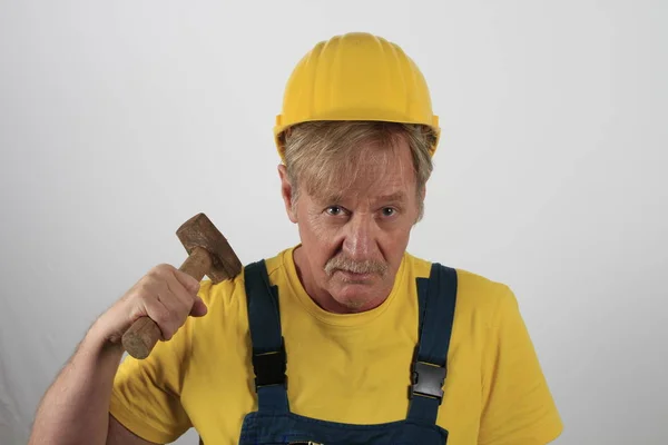 Construction Worker Hammer — Stock Photo, Image