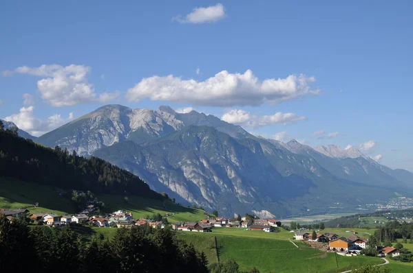 Naturskønne Udsigt Smukke Alper Landskab - Stock-foto