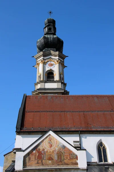 Vacker Utsikt Över Gamla Kyrkan — Stockfoto