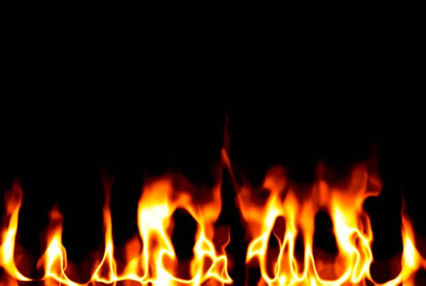 Огненное Пламя Дрова Костра — стоковое фото