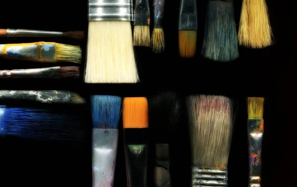 Professional Paintbrush Brush Tool — Stock Photo, Image