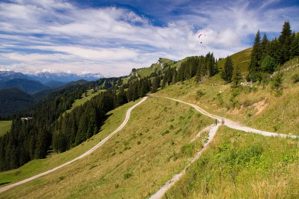 Malerischer Blick Auf Die Majestätische Alpenlandschaft — Stockfoto