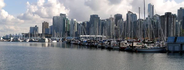 Paisaje Urbano Vancouver Canadá Columbia Británica — Foto de Stock