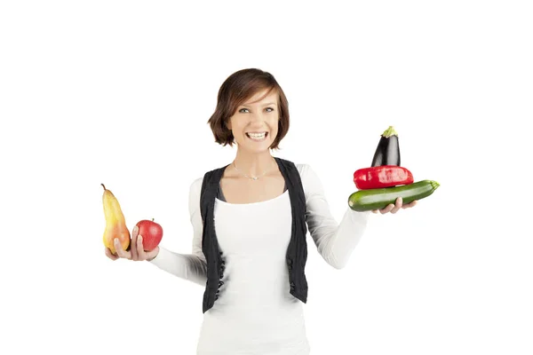 Nutriční Zdraví Ovoce Zelenina — Stock fotografie