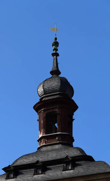 尖塔式老市政厅 — 图库照片