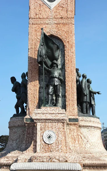 Monumento República Plaza Los Taksim — Foto de Stock