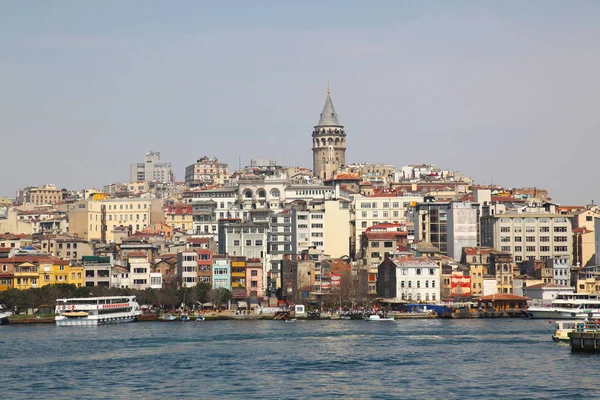 Istanbul Est Une Grande Ville Turque Qui Chevauche Europe — Photo