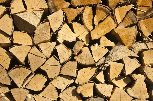 Chopped Firewood Wooden Material — Stock Photo, Image