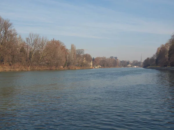 View River Turin Italy — Stock Photo, Image