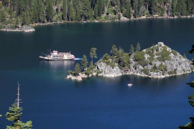 Emerald Bay, Lake Tahoe, California clipart