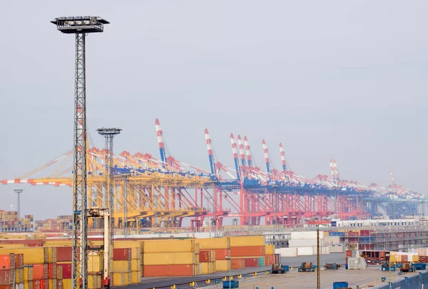 Container Terminal Bremerhaven — Stock Photo, Image